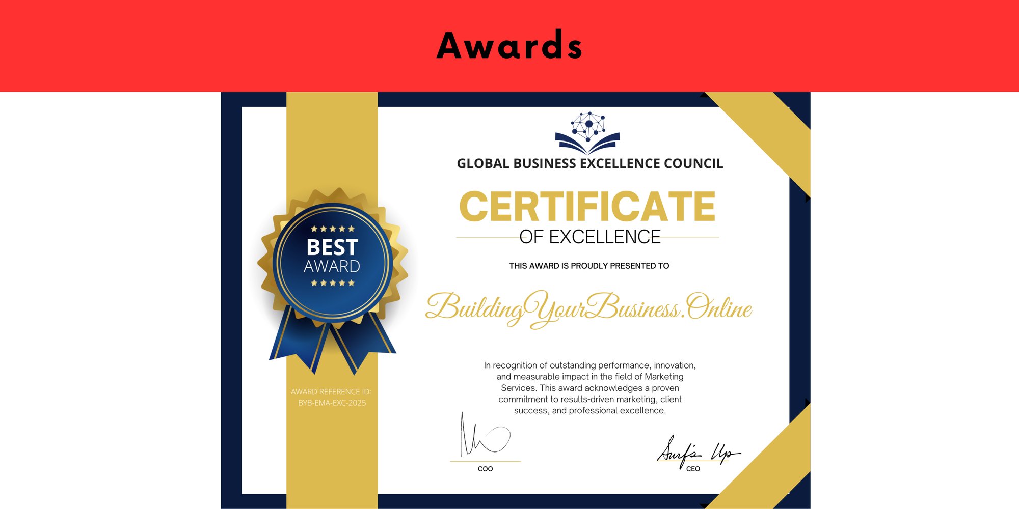 BuildingYourBusiness.Online Website banner